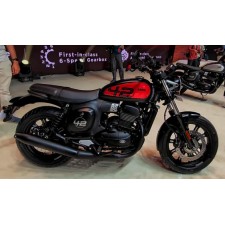 JAWA 350 CL - MODEL 42 FJ - (BARVA ČERVENOČERNÁ) - 350 CCM (VERZE 2025)